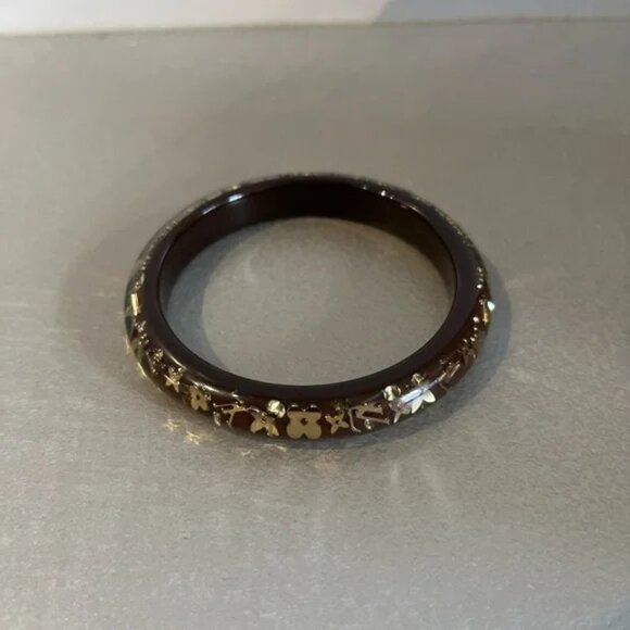 Louis Vuitton Resin Narrow Inclusion Bangle - Picture 1 of 2